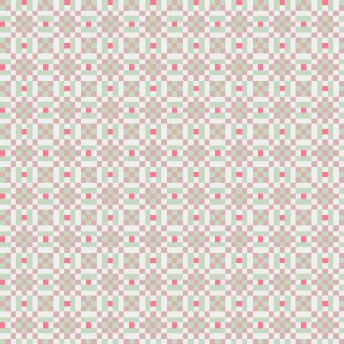 Soyut çapraz desenli üretken hesaplama sanatı çizimi