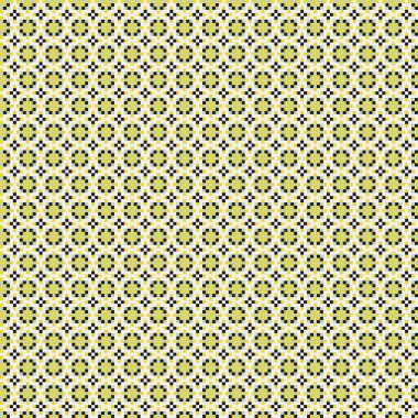 Soyut çapraz desenli üretken hesaplama sanatı çizimi