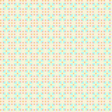 Soyut çapraz desenli üretken hesaplama sanatı çizimi