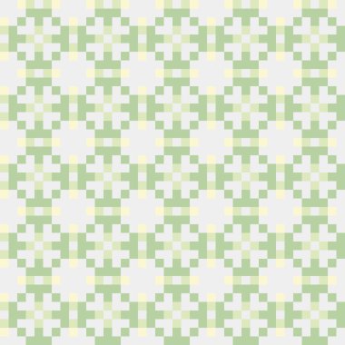 Soyut çapraz desen, üretken hesaplama vektörü illüstrasyonu