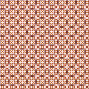 Soyut çapraz desenli üretken hesaplama sanatı çizimi