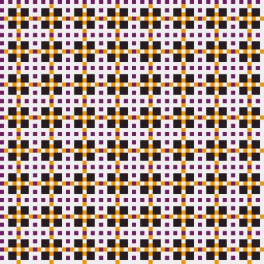 Soyut Çapraz Kusursuz Desensiz Desen vektör çizimi 