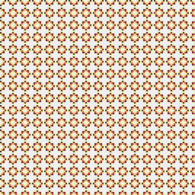 Soyut çapraz desenli üretken hesaplama sanatı çizimi