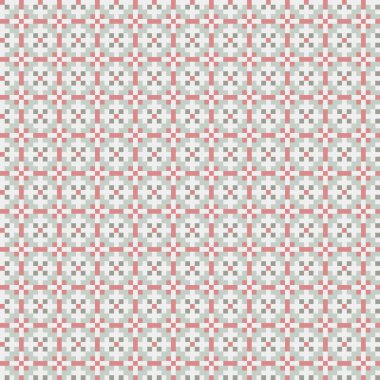 Soyut çapraz desen, üretken hesaplama vektörü illüstrasyonu