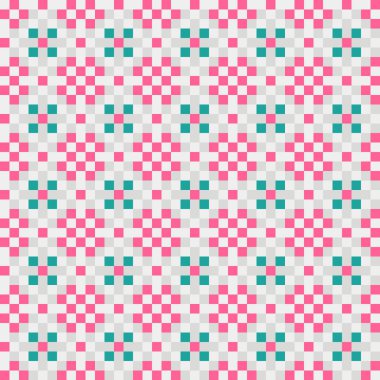 Soyut çapraz desenli üretken hesaplama sanatı çizimi