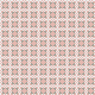 Soyut çapraz desenli üretken hesaplama sanatı çizimi