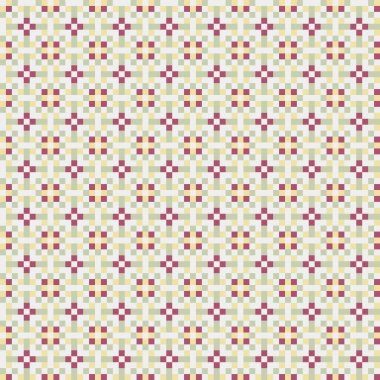 Soyut çapraz desenli üretken hesaplama sanatı çizimi