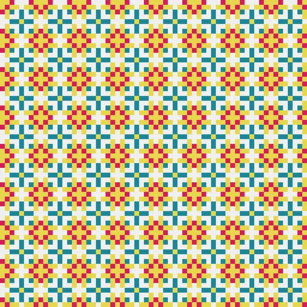 Illustration Vectorielle Abstraite Cross Pattern — Image vectorielle