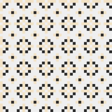 Soyut çapraz desen, üretken hesaplama vektörü illüstrasyonu