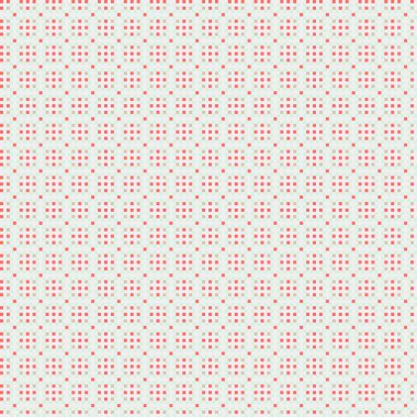 Soyut çapraz desenli üretken hesaplama sanatı çizimi