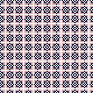 Soyut çapraz desenli üretken hesaplama sanatı çizimi