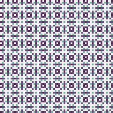 Soyut çapraz desenli üretken hesaplama sanatı çizimi