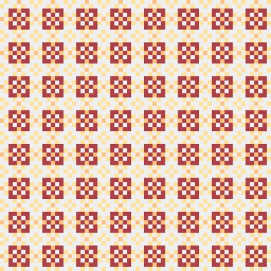 Soyut çapraz desenli üretken hesaplama sanatı çizimi