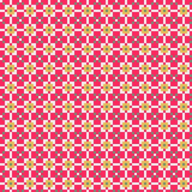 Soyut çapraz desenli üretken hesaplama sanatı çizimi