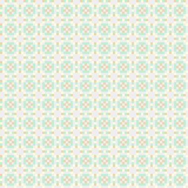 Soyut çapraz desenli üretken hesaplama sanatı çizimi