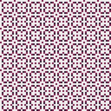 Soyut çapraz desenli üretken hesaplama sanatı çizimi