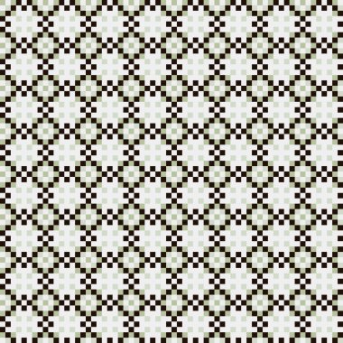 Soyut çapraz desenli üretken hesaplama sanatı çizimi