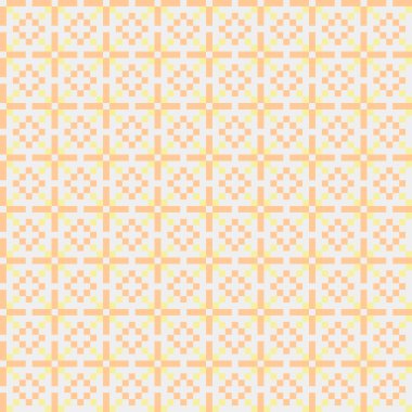 Soyut çapraz desenli üretken hesaplama sanatı çizimi