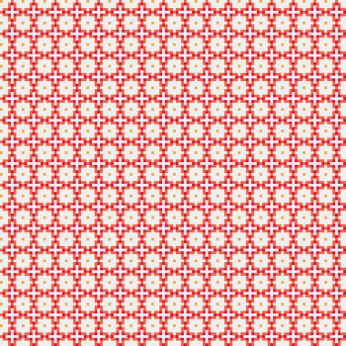 Soyut çapraz desenli üretken hesaplama sanatı çizimi