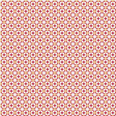 Soyut Çapraz Kusursuz Desensiz Desen vektör çizimi  