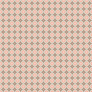 Soyut çapraz desenli üretken hesaplama sanatı çizimi