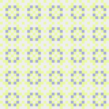 Soyut çapraz desenli üretken hesaplama sanatı çizimi