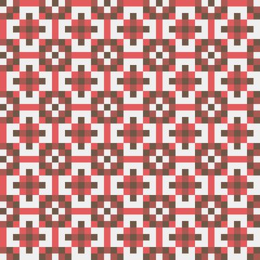 Soyut Çapraz Kusursuz Desensiz Desen vektör çizimi 