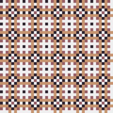 Soyut çapraz desenli üretken hesaplama sanatı çizimi