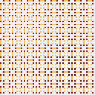 Soyut çapraz desenli üretken hesaplama sanatı çizimi