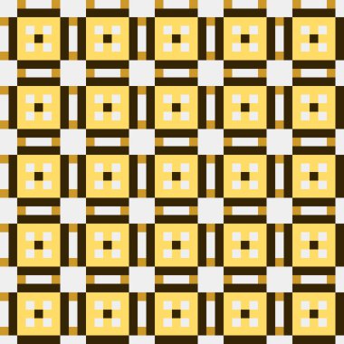 Soyut çapraz desenli üretken hesaplama sanatı çizimi