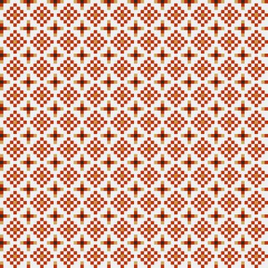 Soyut çapraz desenli üretken hesaplama sanatı çizimi