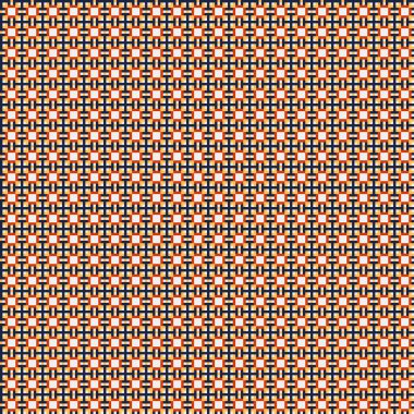 Soyut çapraz desenli üretken hesaplama sanatı çizimi