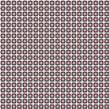 Soyut çapraz desenli üretken hesaplama sanatı çizimi