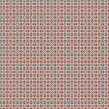 Soyut çapraz desenli üretken hesaplama sanatı çizimi