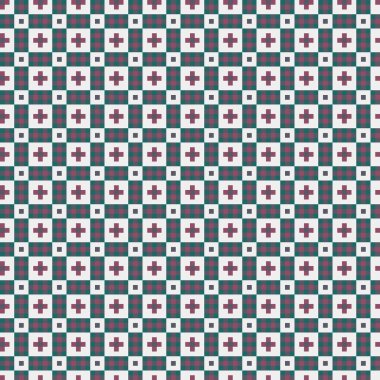 Çapraz desenli soyut vektör çizimi