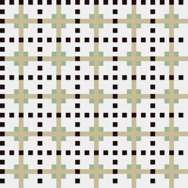 Soyut Çapraz Kusursuz Desensiz Desen vektör çizimi  