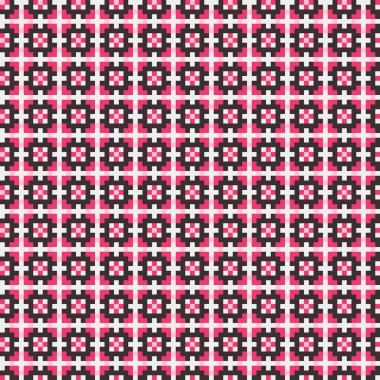 Çapraz desenli soyut vektör çizimi