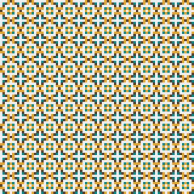 Çapraz desenli soyut vektör çizimi