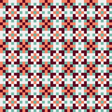 Çapraz desenli soyut vektör çizimi