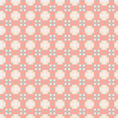 Soyut çapraz desenli üretken hesaplama sanatı çizimi