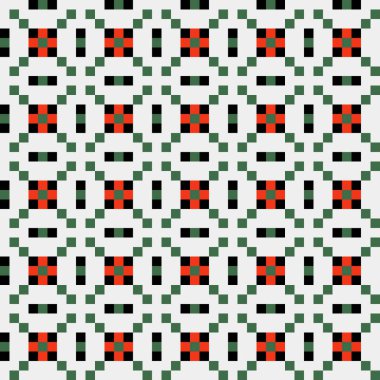 Çapraz desenli soyut vektör çizimi