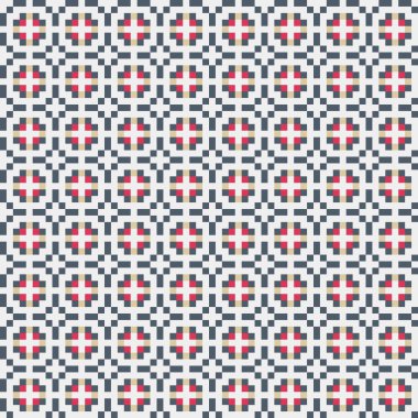 Çapraz desenli soyut vektör çizimi