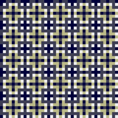 Çapraz desenli soyut vektör çizimi