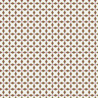 Çapraz desenli soyut vektör çizimi