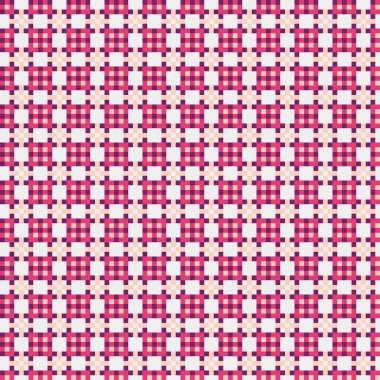 Geometrik elementler vektör illüstrasyonlu soyut desen