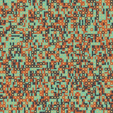 Geometrik elementler vektör illüstrasyonlu soyut desen