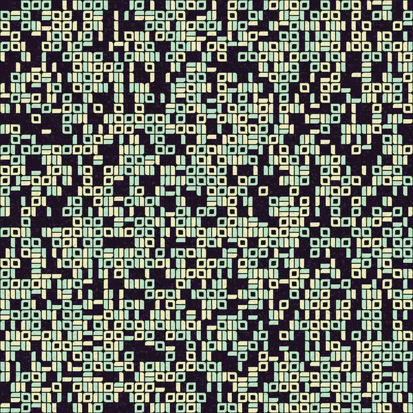 Abstraktes Muster Mit Geometrischen Elementen Vektorillustration — Stockvektor