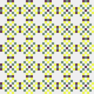 Çapraz desenli soyut vektör çizimi