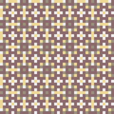 Çapraz desenli soyut vektör çizimi