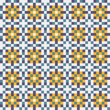 Çapraz desenli soyut vektör çizimi